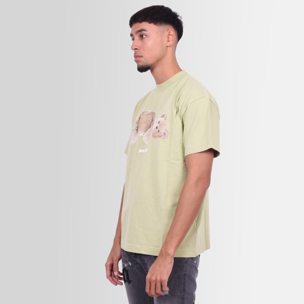 Palm Angels Bear T-shirt Licht Groen