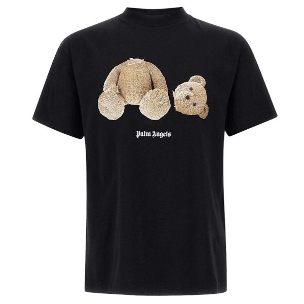 Palm Angels Bear T-shirt Zwart
