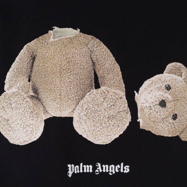 Palm Angels Bear T-shirt Zwart