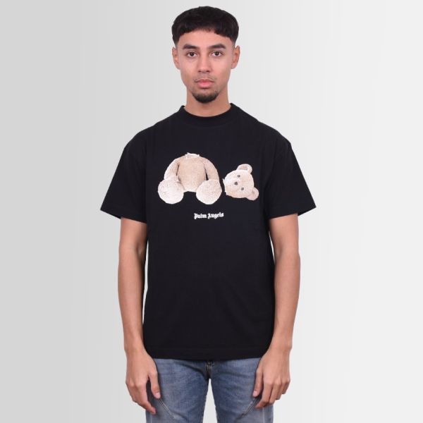 Palm Angels Bear T-shirt Zwart