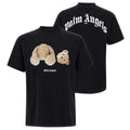 Palm Angels Bear T-shirt Zwart