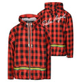 Palm Angels Buffalo Windbreaker Jas Rood