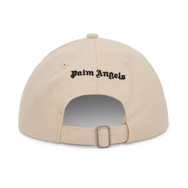 Palm Angels Classic Logo Cap Off White
