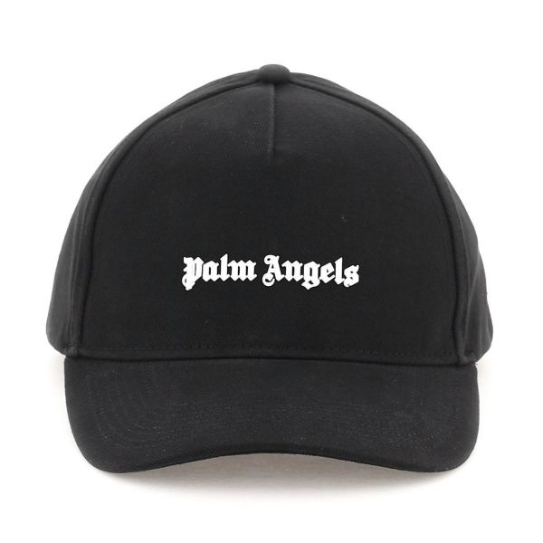 Palm Angels Classic Logo Cap Zwart