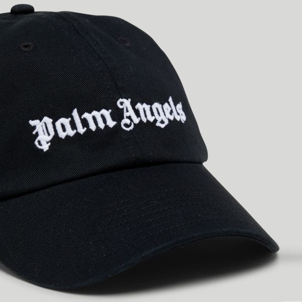Palm Angels Classic Logo Cap Zwart