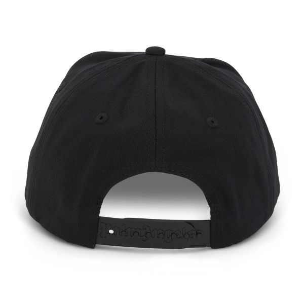 Palm Angels Classic Logo Cap Zwart/Zilver