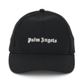 Palm Angels Classic Logo Cap Zwart/Zilver