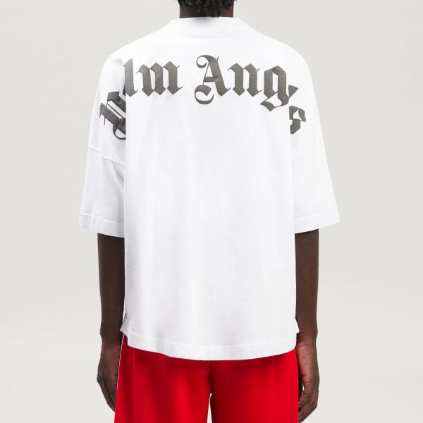 Palm Angels Classic Logo Over T-shirt Wit