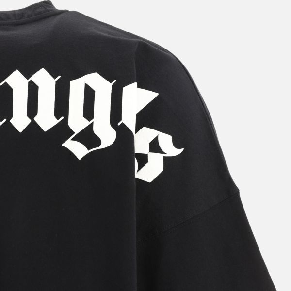 Palm Angels Classic Logo Over T-shirt Zwart