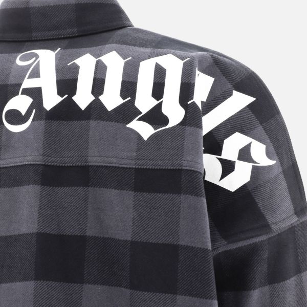 Palm Angels Classic Logo Overshirt Zwart