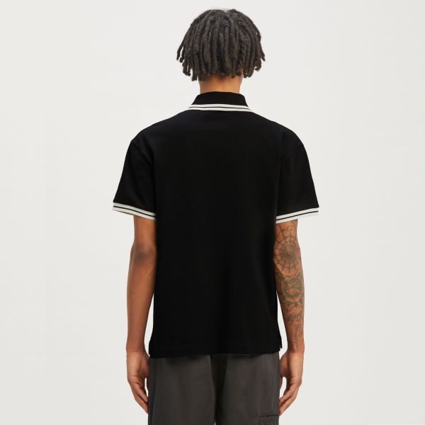 Palm Angels Classic Logo Polo Zwart