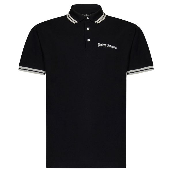 Palm Angels Classic Logo Polo Zwart