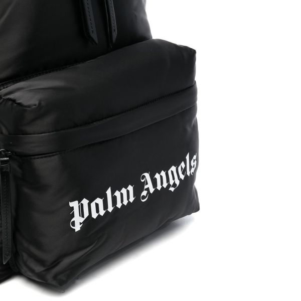 Palm Angels Classic Logo Rugzak Zwart