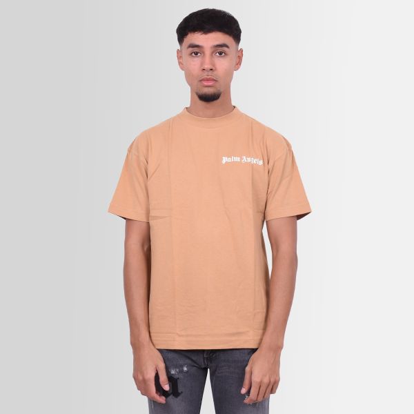 Palm Angels Classic T-shirt Beige
