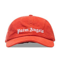 Palm Angels Corduroy Logo Cap Rood