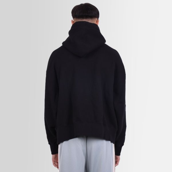 Palm Angels Croco Hoodie Zwart
