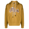 Palm Angels Leopard Bear Hoodie Bruin