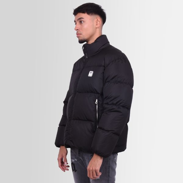Palm Angels Logo Down Jas Zwart