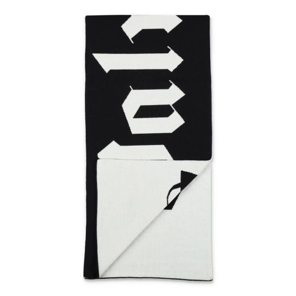 Palm Angels Macro Logo Sjaal Zwart/Wit