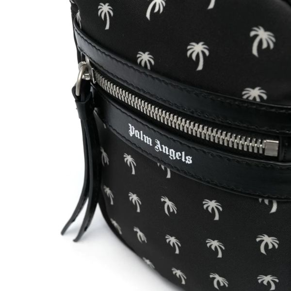 Palm Angels Mini Palms Crossbody Bag Zwart