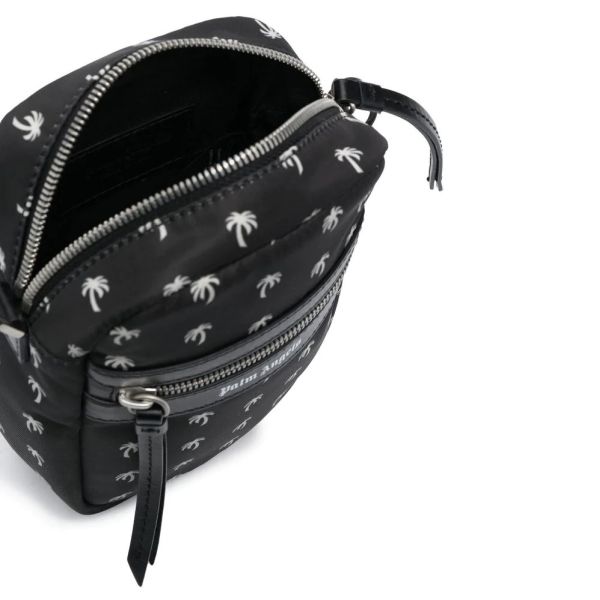 Palm Angels Mini Palms Crossbody Bag Zwart