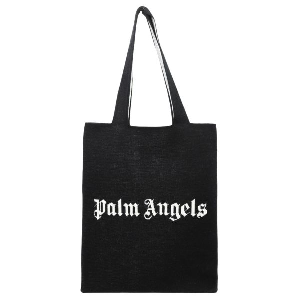 Palm Angels P.A. Knit Shopper Tas Zwart