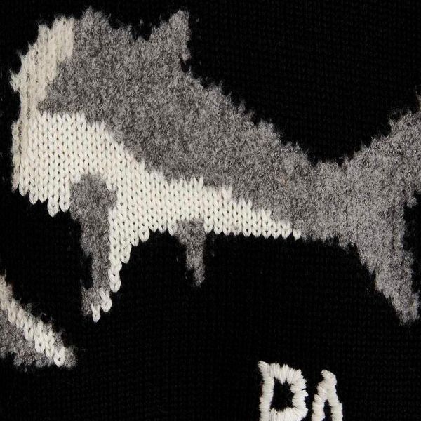 Palm Angels PA Shark Sweater Zwart