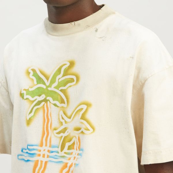 Palm Angels Palm Neon T-shirt Off White