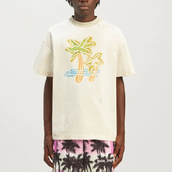 Palm Angels Palm Neon T-shirt Off White