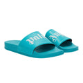 Palm Angels Pool Slippers Licht Blauw