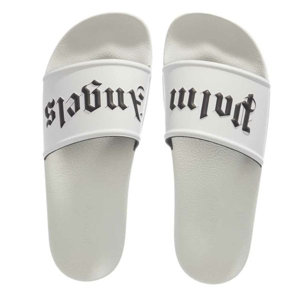 Palm Angels Pool Slippers Wit