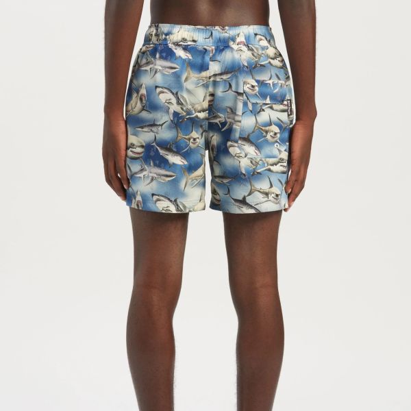 Palm Angels Sharks Zwembroek Blauw