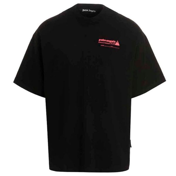 Palm Angels Ski Club Classic T-shirt Zwart