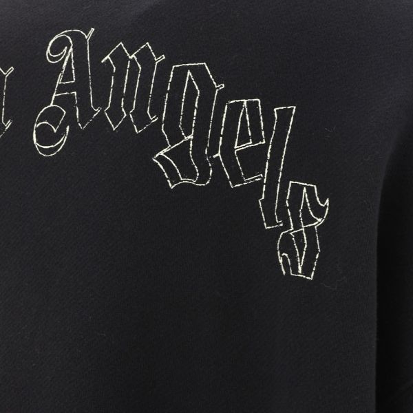 Palm Angels Split Shark Sweater Zwart