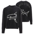 Palm Angels Split Shark Sweater Zwart