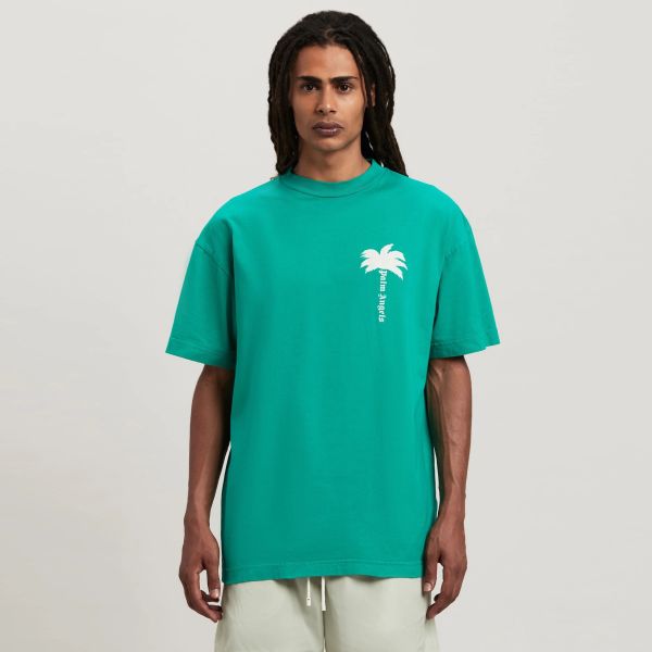 Palm Angels The Palm T-shirt Groen