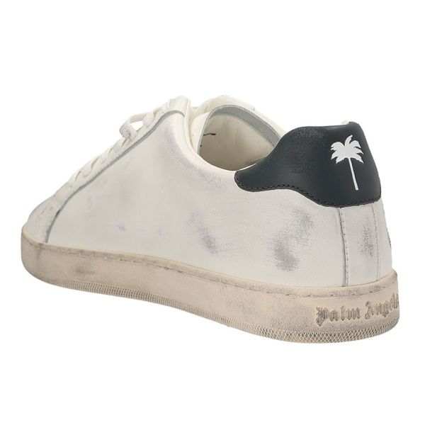 Palm Angels Vintage Logo Sneaker Wit/Zwart