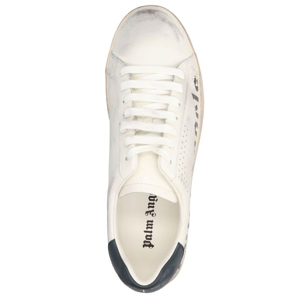 Palm Angels Vintage Logo Sneaker Wit/Zwart