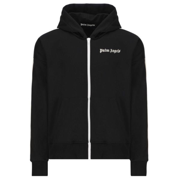Palm Angels Zipped Hoodie Track Jack Zwart