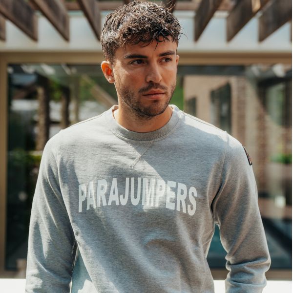 parajumpers caleb sweater grijs