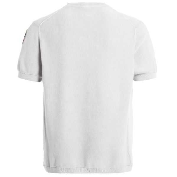Parajumpers Cyril Knitted T-shirt Off White