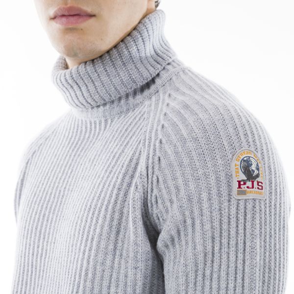 Parajumpers Ettore Turtle Neck Sweater Grijs