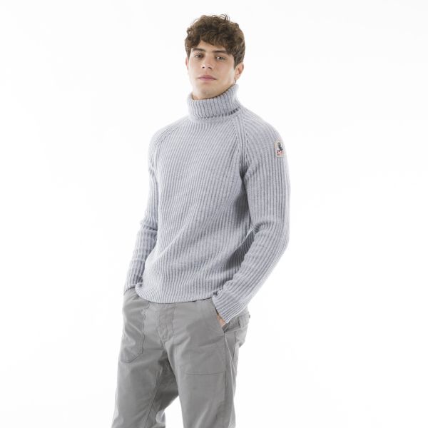 Parajumpers Ettore Turtle Neck Sweater Grijs