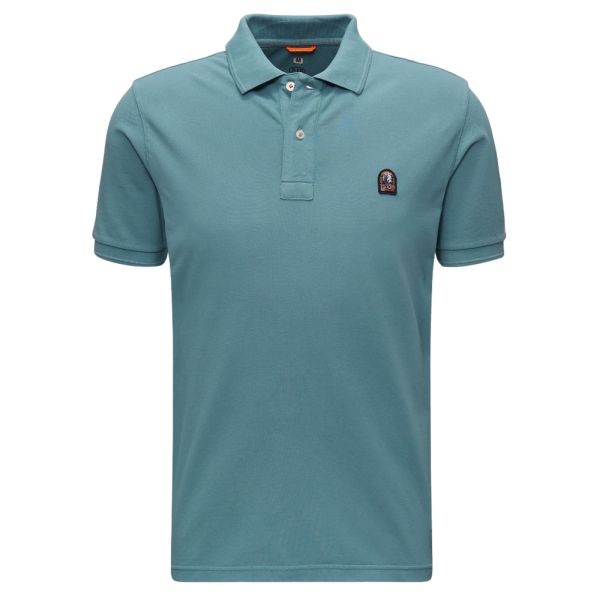 Parajumpers Patch Polo Blauw