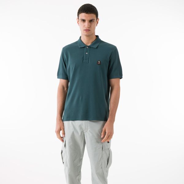 Parajumpers Patch Polo Donker Blauw