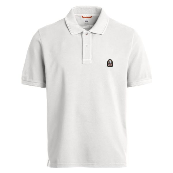 Parajumpers Patch Polo Off White