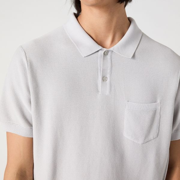 Parajumpers Raf Knitted Polo Grijs
