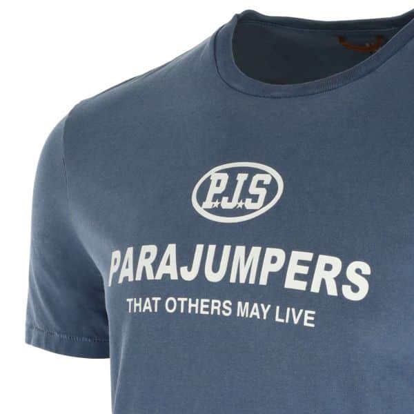 parajumpers toml t-shirt blauw