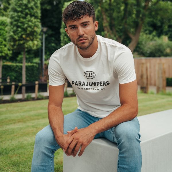 parajumpers toml t-shirt wit