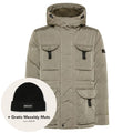 peuterey aiptek fur parka beige